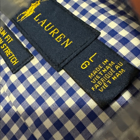 Ralph Lauren Slim fit 100% cotton stretch long sleeves - Picture 4 of 10